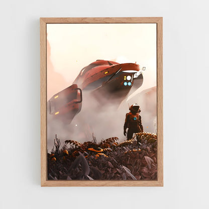 ap-no man sky-13 cadre Bois clair