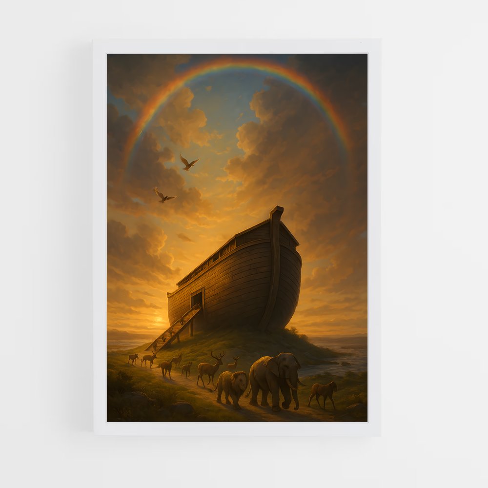 ap-noah ark-1 cadre Blanc
