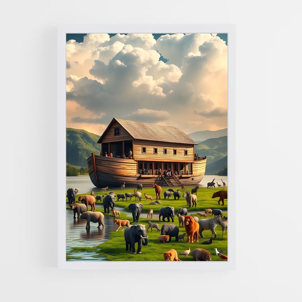 ap-noah ark-2 cadre Blanc