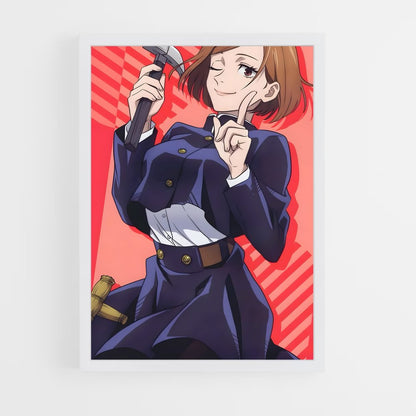 ap-nobara kugisaki-2 cadre Blanc