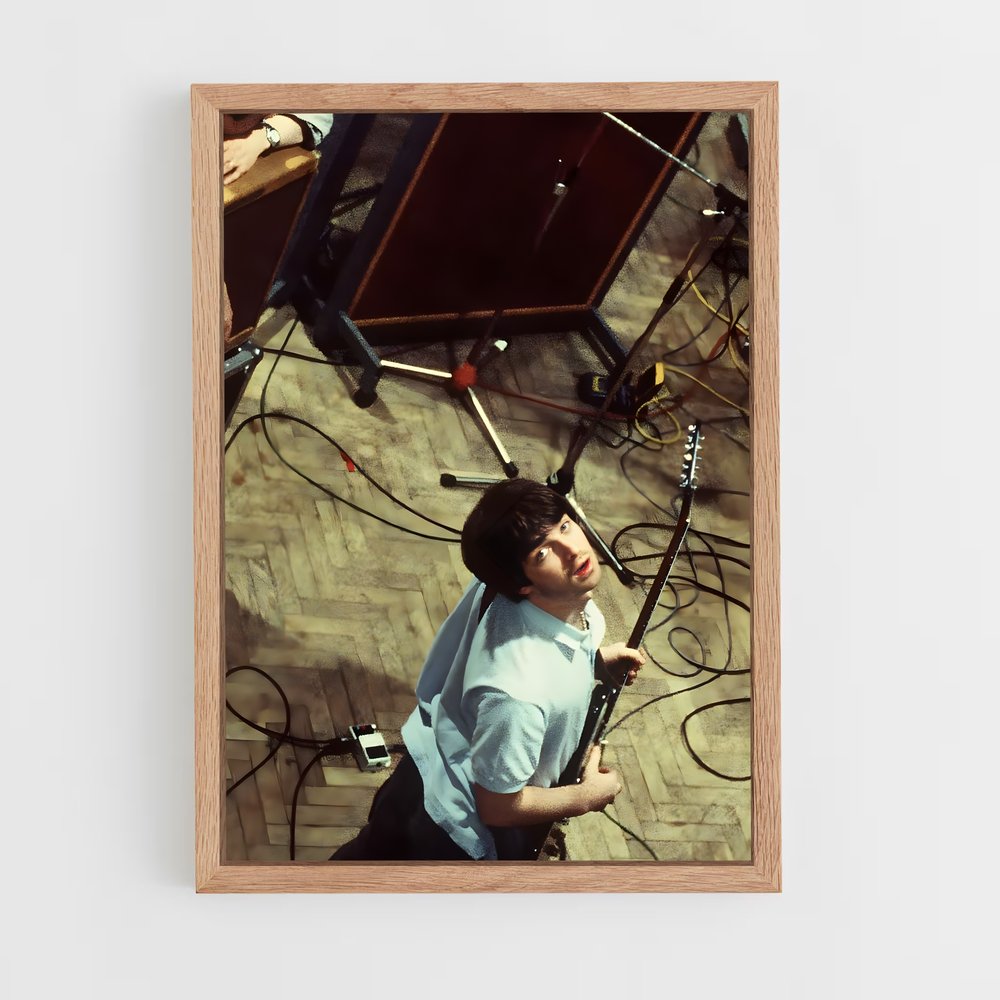 ap-noel gallagher-1 cadre Bois clair