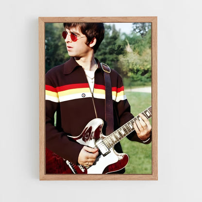 ap-noel gallagher-4 cadre Bois clair