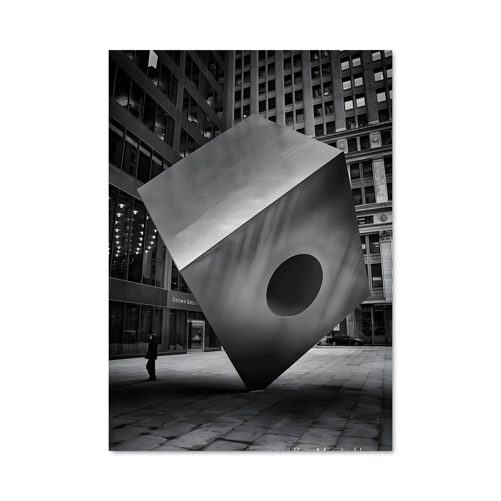 Poster Red Cube Revolution