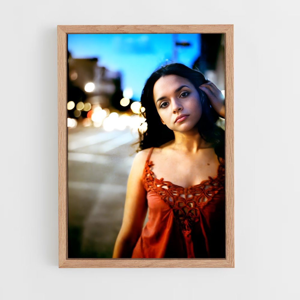 ap-norah jones-2 cadre Bois clair