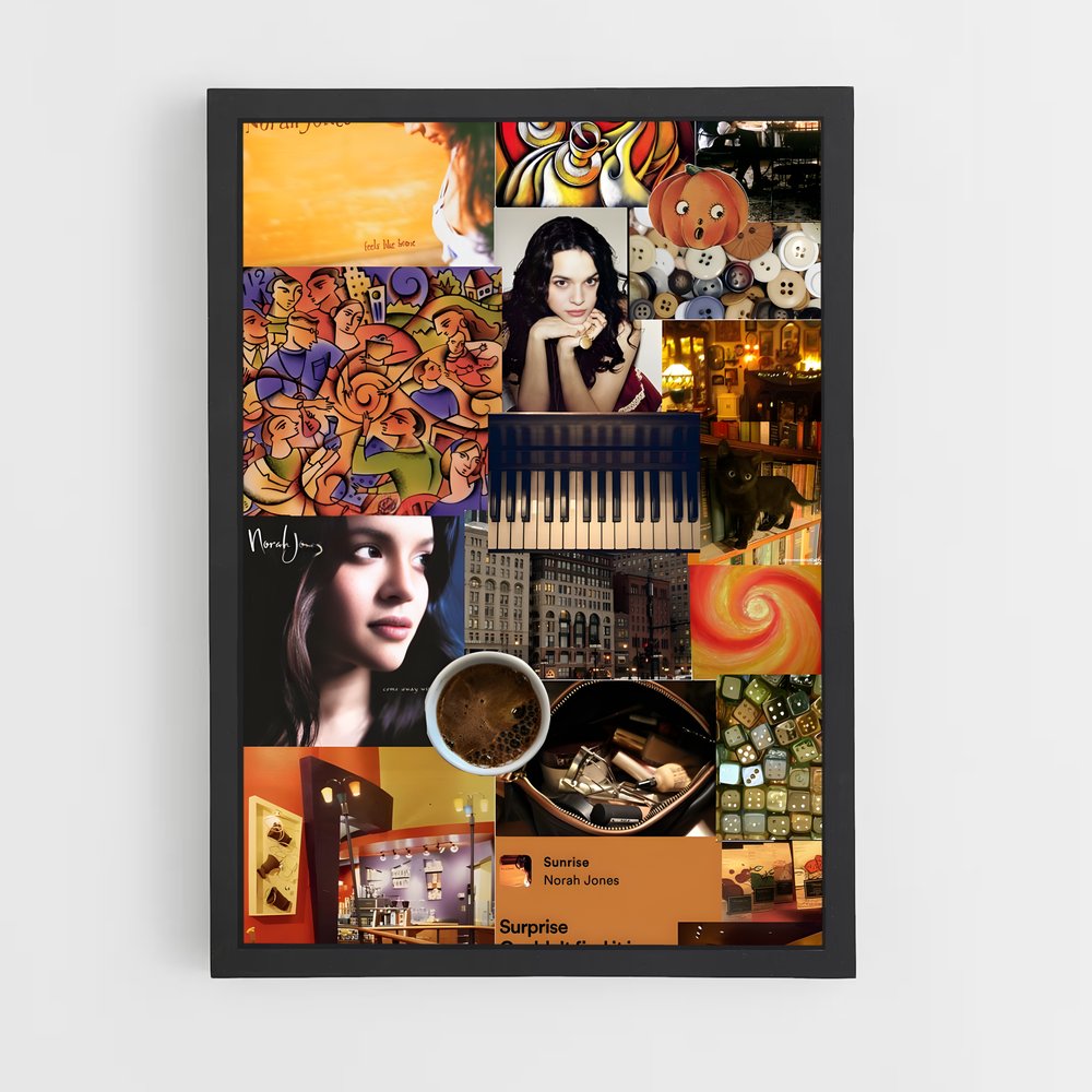 ap-norah jones-4 cadre Noir