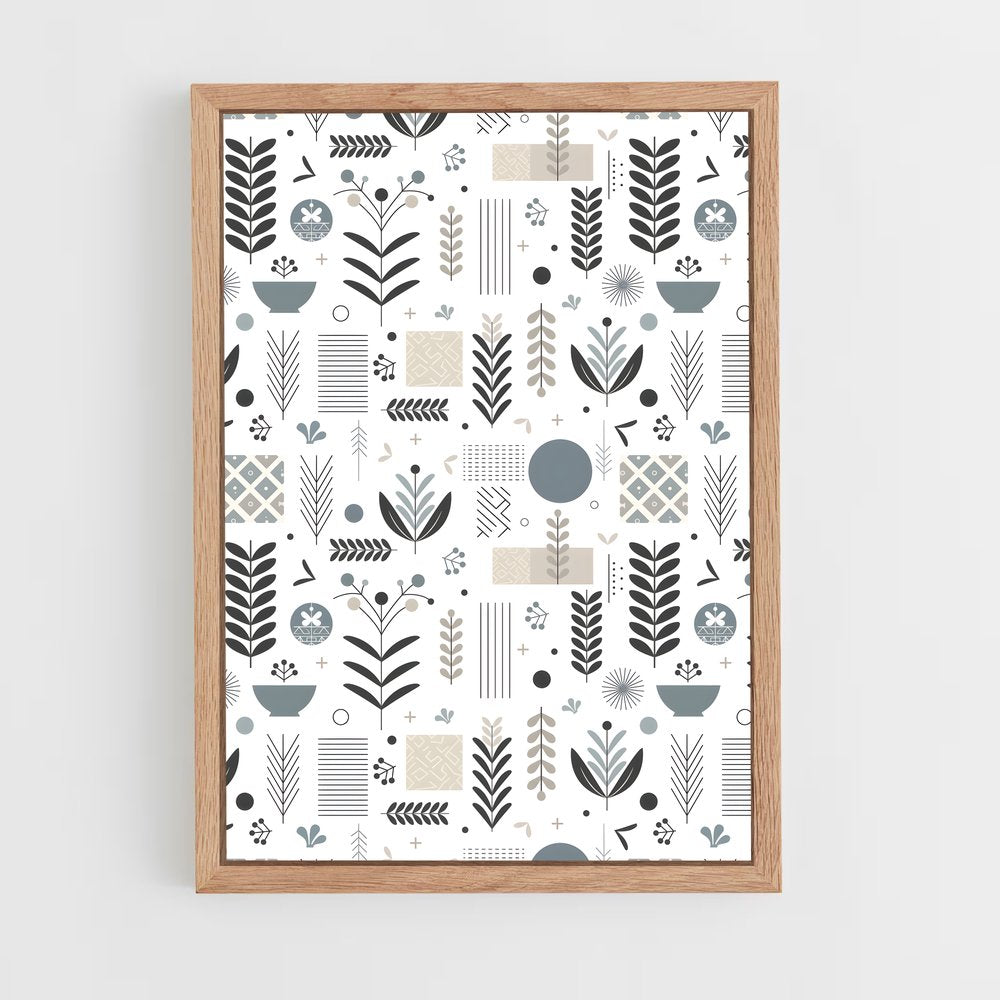 ap-nordic patterns-1 cadre Bois clair