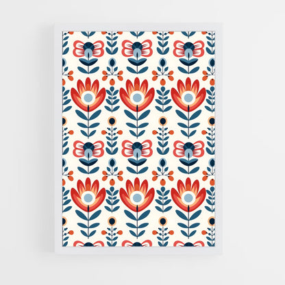 ap-nordic patterns-2 cadre Blanc