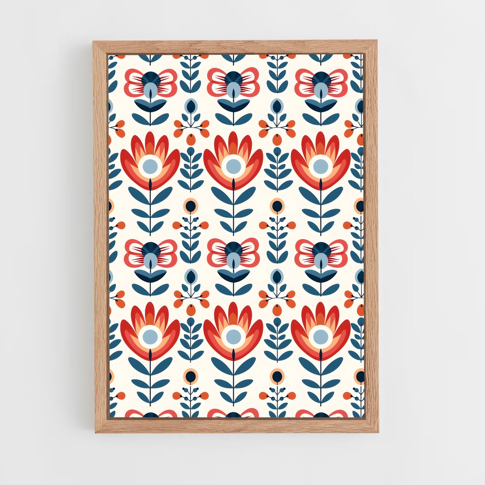 ap-nordic patterns-2 cadre Bois clair