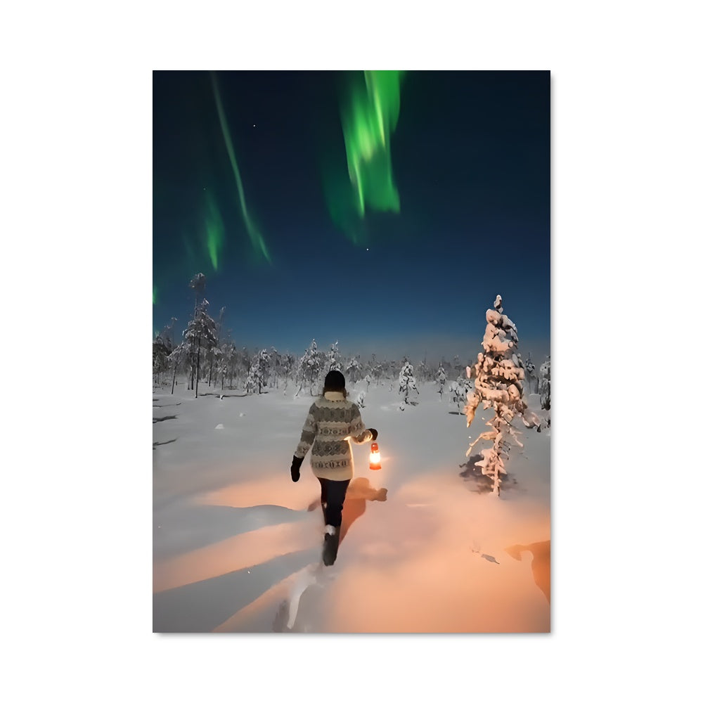 Poster Dans les Neiges d'Aurore