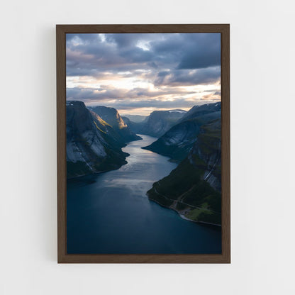 ap-norway fjords-3 cadre Bois foncé