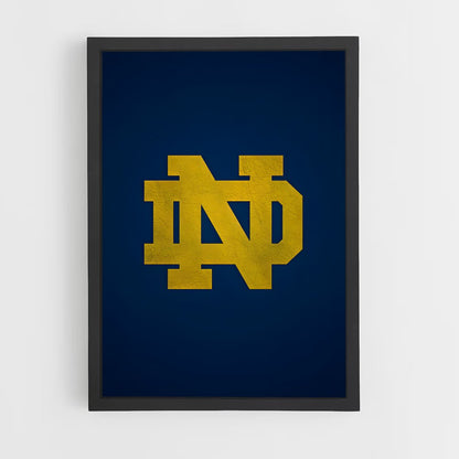 ap-notre dame fighting irish-2 cadre Noir