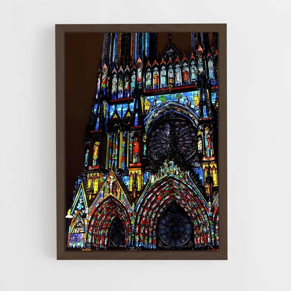 ap-notre dame paris-5 cadre Bois foncé