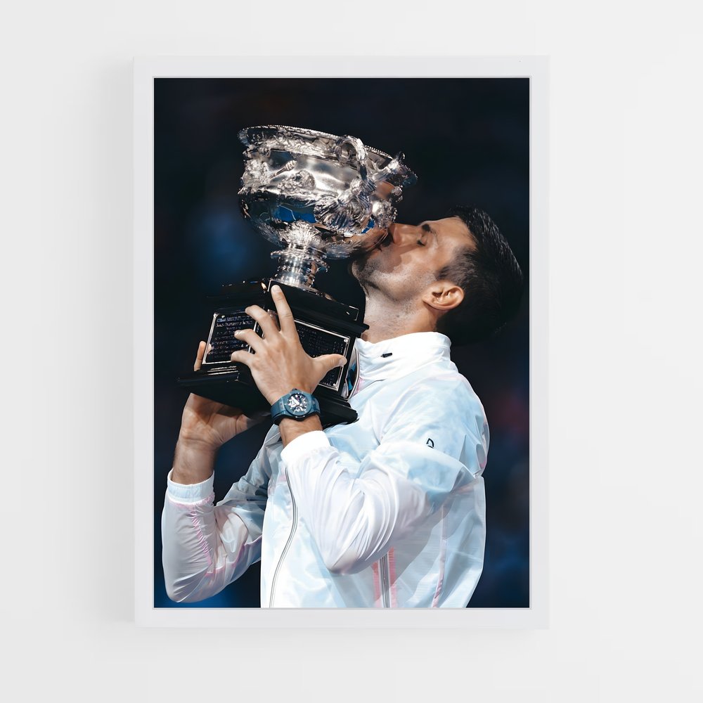 ap-novak djokovic-1 cadre Blanc