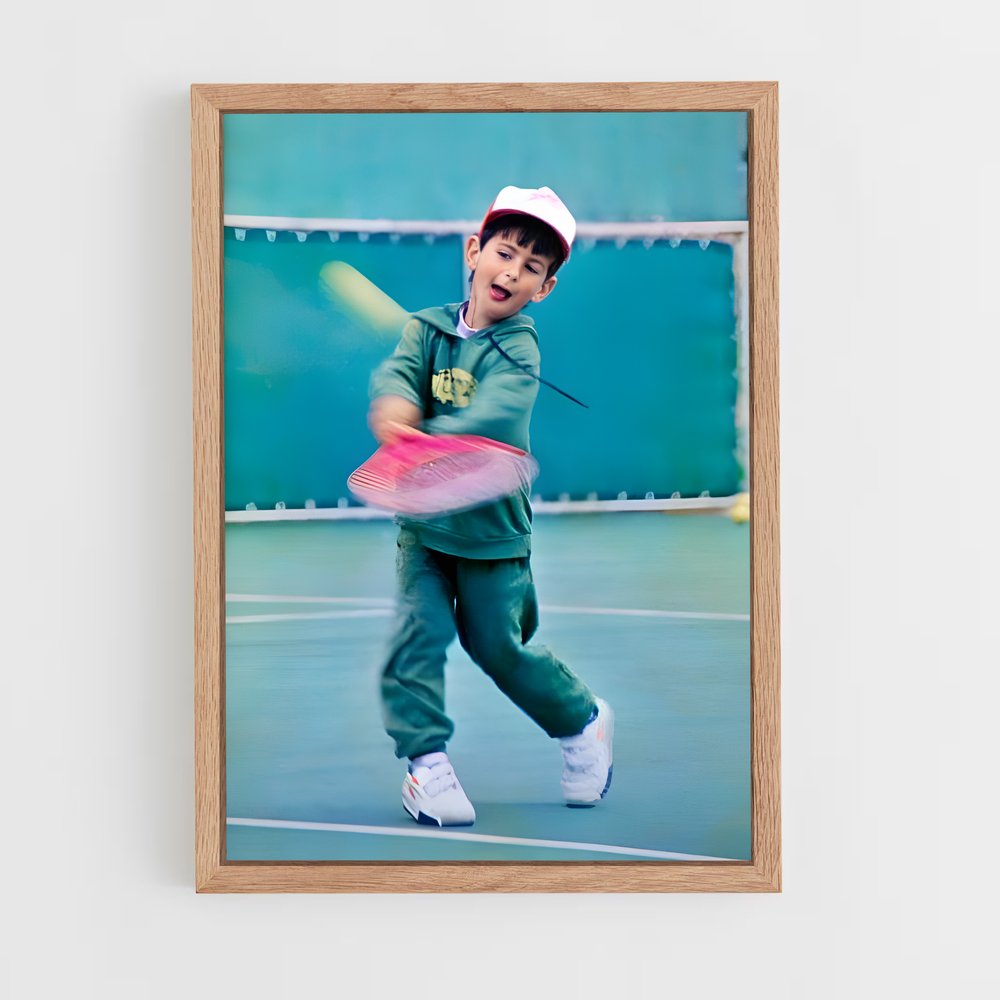 ap-novak djokovic-2 cadre Bois clair