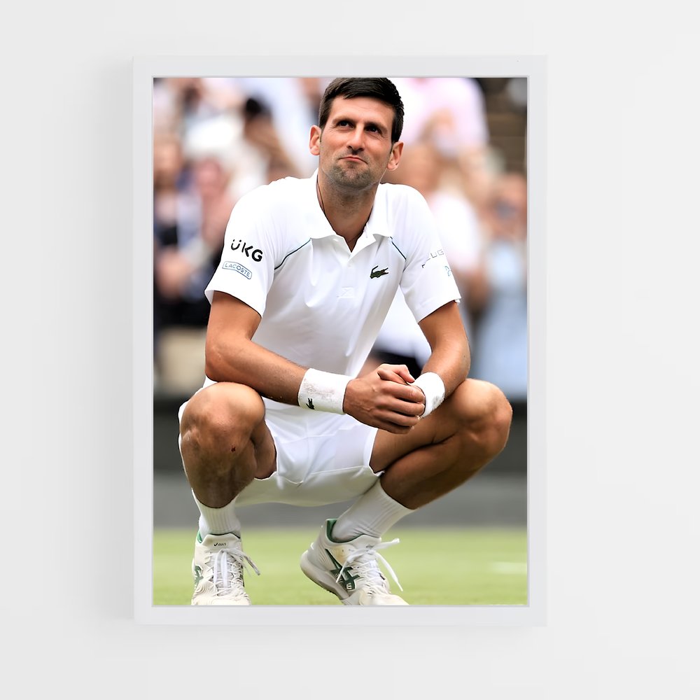 ap-novak djokovic-6 cadre Blanc
