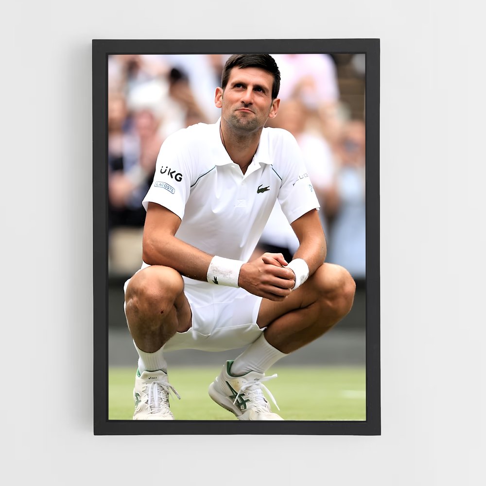 ap-novak djokovic-6 cadre Noir