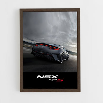 ap-nsx type s-8 cadre Bois foncé