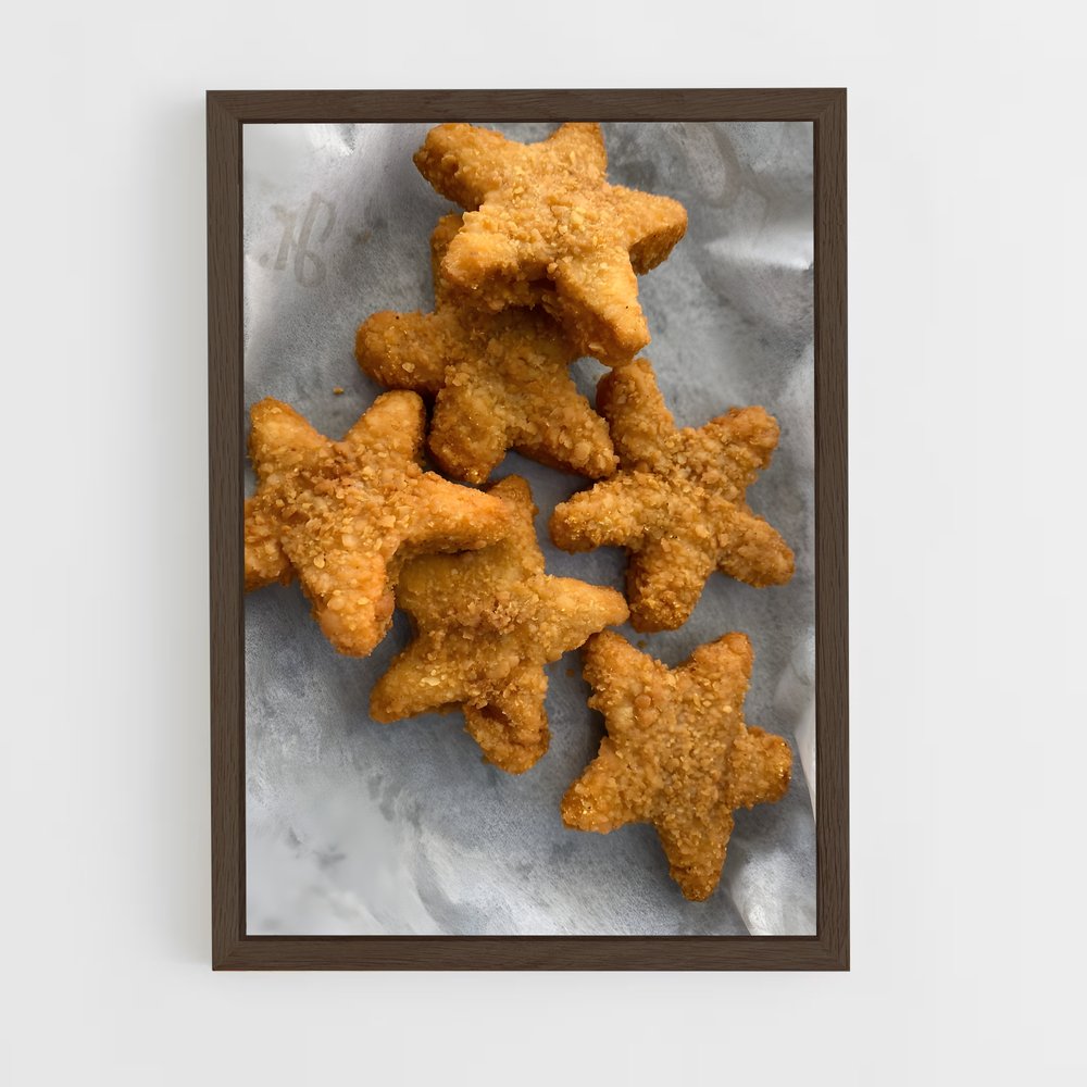 ap-nuggets-3 cadre Bois foncé