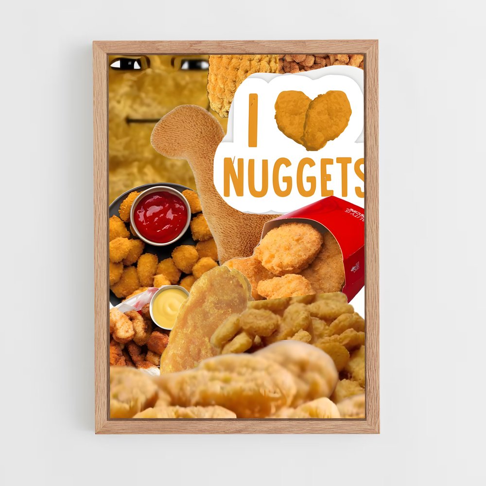 ap-nuggets-4 cadre Bois clair