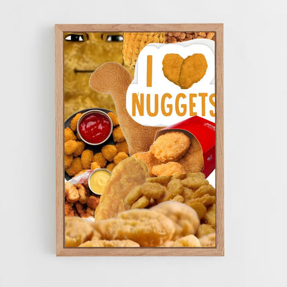 ap-nuggets-4 cadre Bois clair