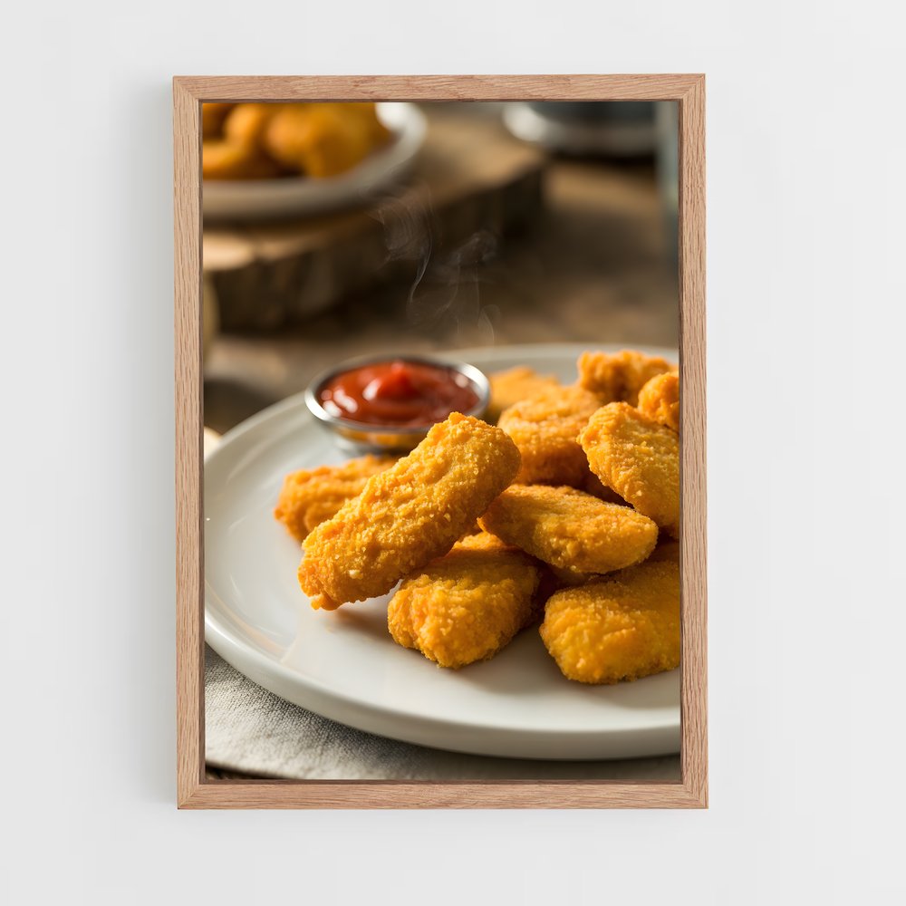 ap-nuggets-5 cadre Bois clair