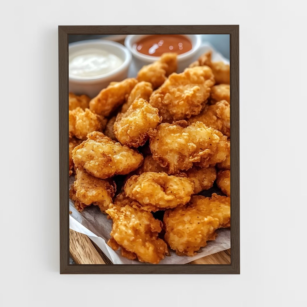 ap-nuggets-6 cadre Bois foncé