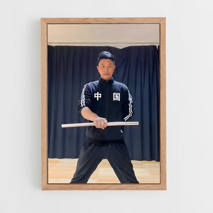 ap-nunchaku-1 cadre Bois clair