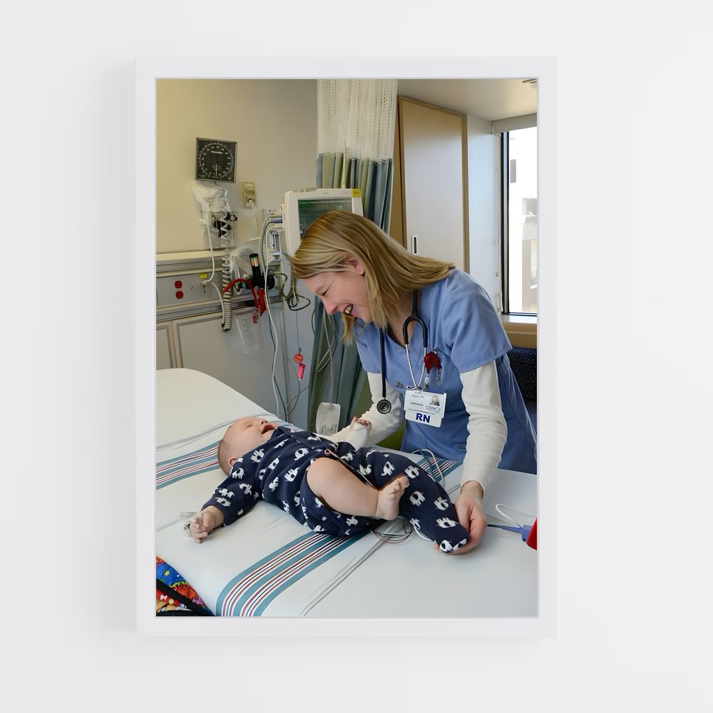 ap-nurse-11 cadre Blanc