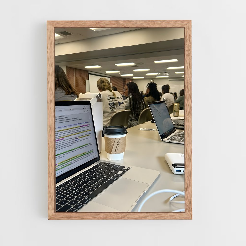 ap-nurse-6 cadre Bois clair