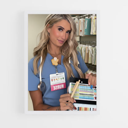 ap-nurse-9 cadre Blanc