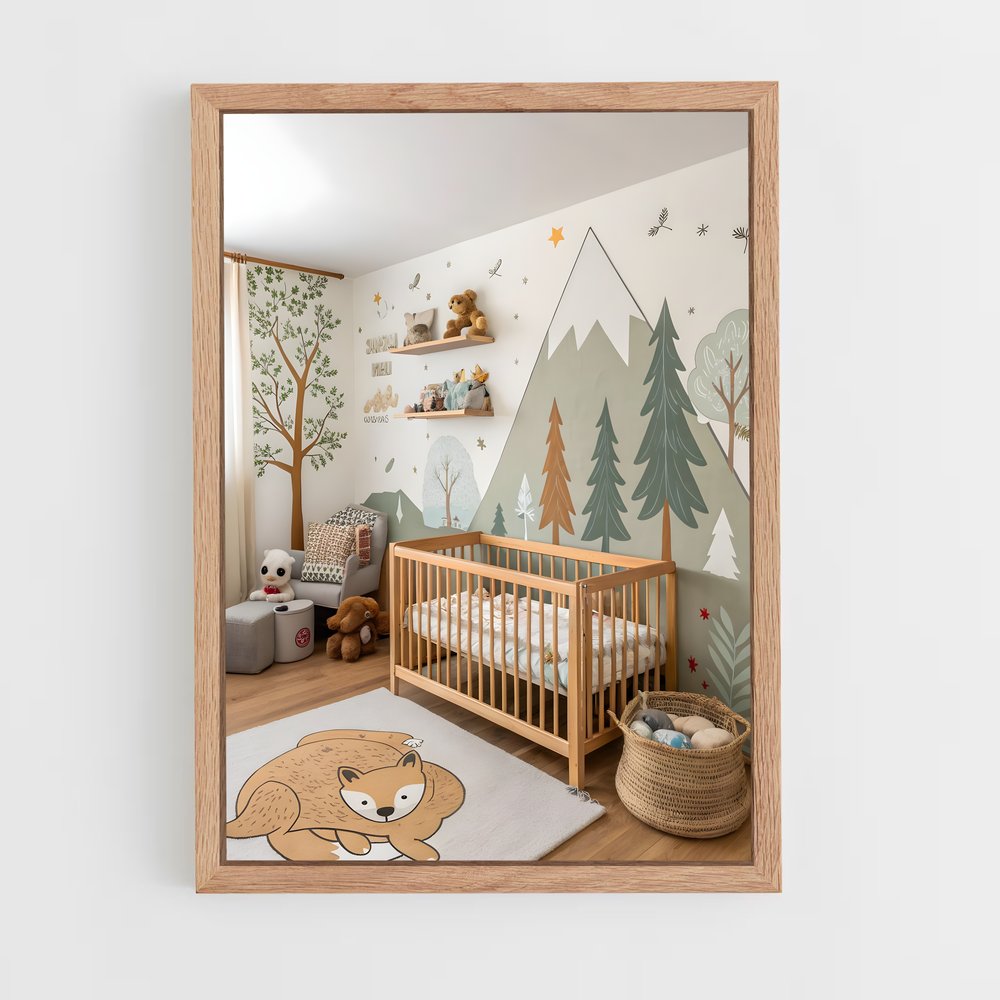 ap-nursery-17 cadre Bois clair