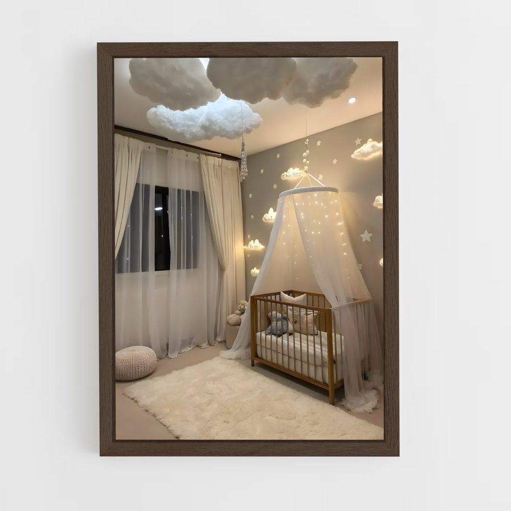 ap-nursery-2 cadre Bois foncé