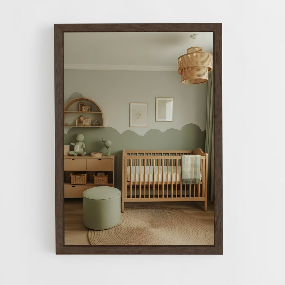 ap-nursery-21 cadre Bois foncé
