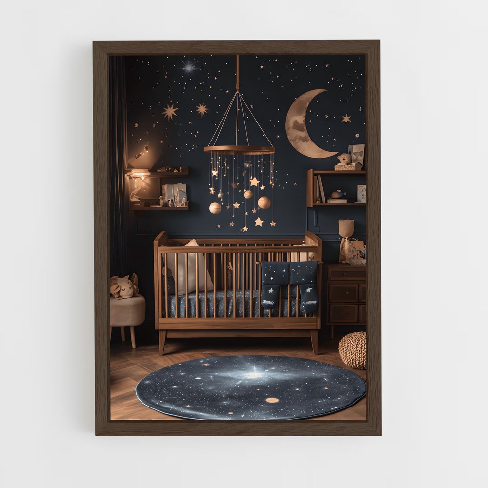 ap-nursery-5 cadre Bois foncé