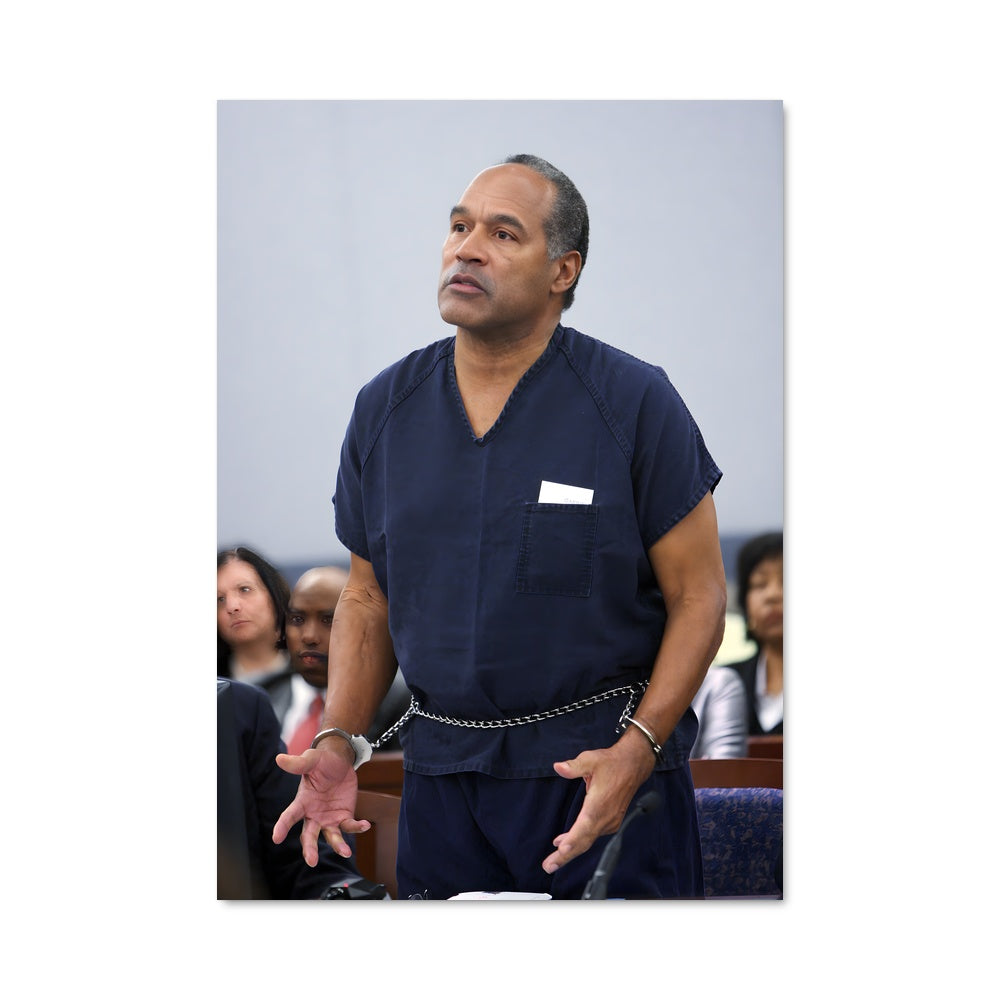 Poster O.J. en Bleu