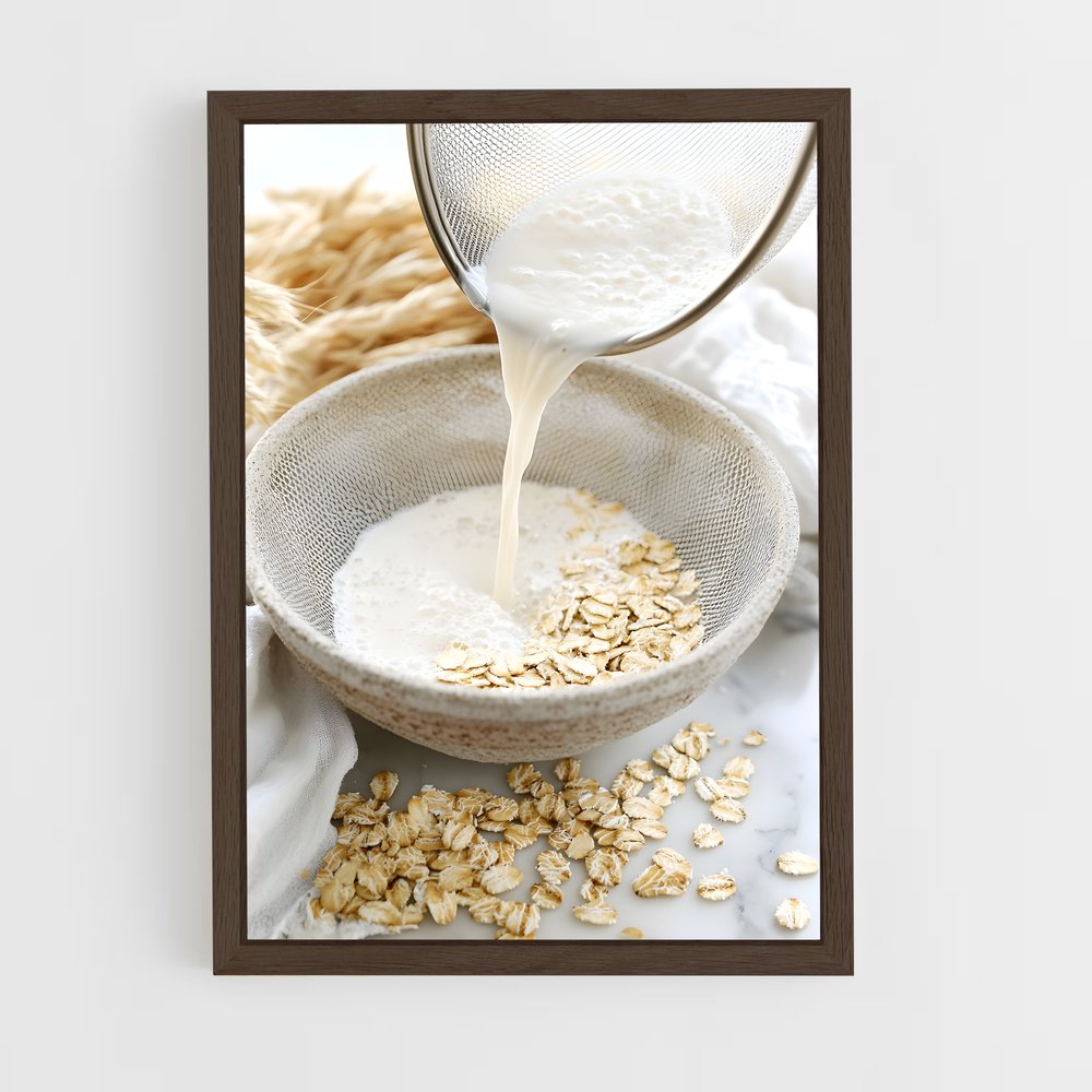 ap-oat milk-3 cadre Bois foncé