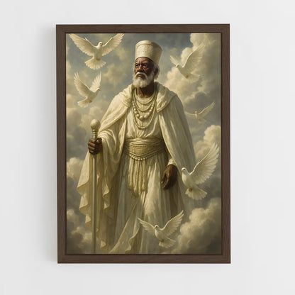 ap-obatala-10 cadre Bois foncé
