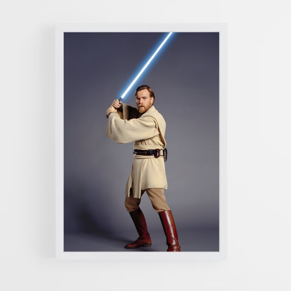 ap-obi-wan kenobi-4 cadre Blanc