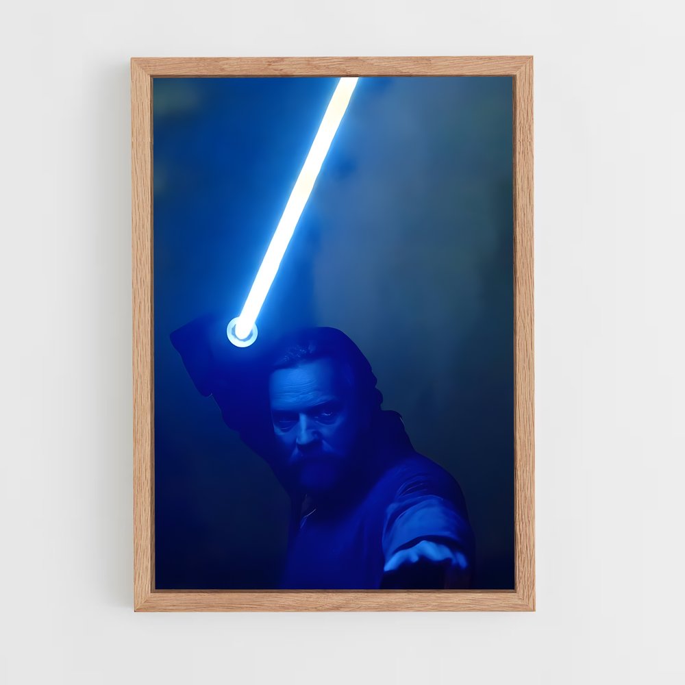 ap-obi-wan kenobi-6 cadre Bois clair