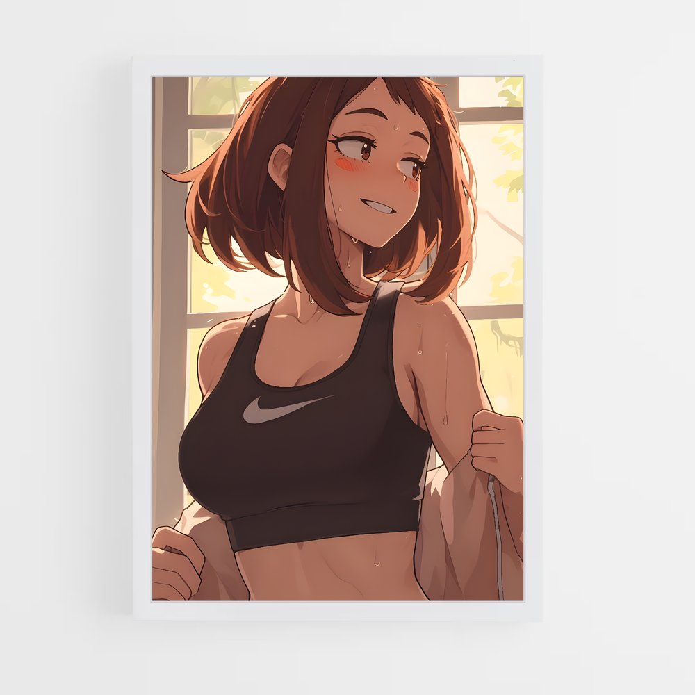 ap-ochaco uraraka-2 cadre Blanc