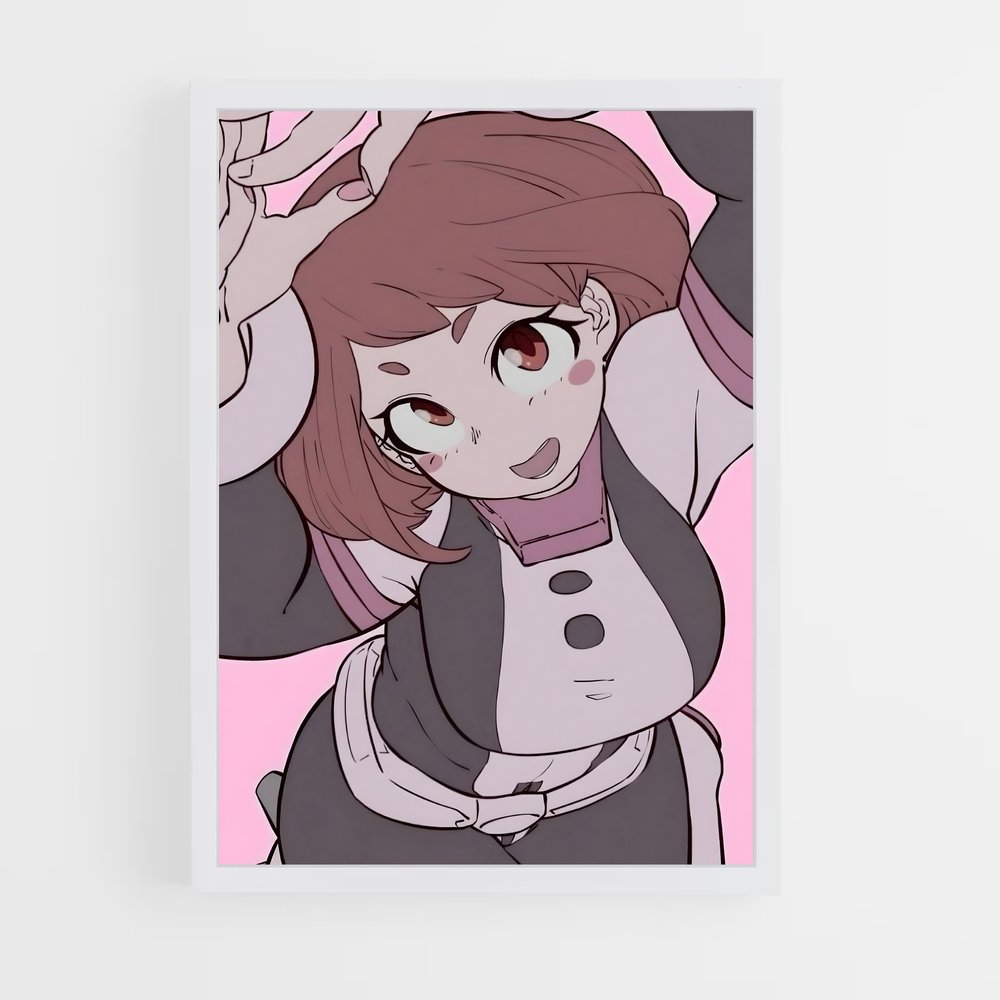 ap-ochaco uraraka-3 cadre Blanc