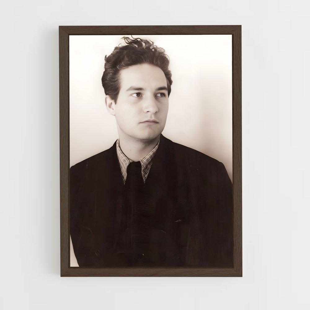 ap-octavio paz-1 cadre Bois foncé