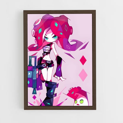 ap-octoling-1 cadre Bois foncé