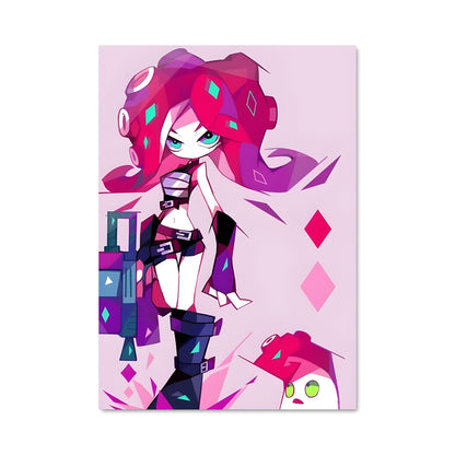 Poster Octoling Photographer