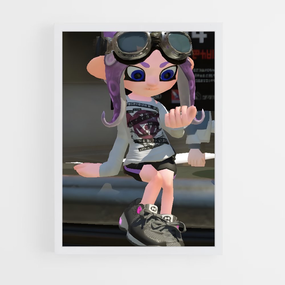 ap-octoling-2 cadre Blanc
