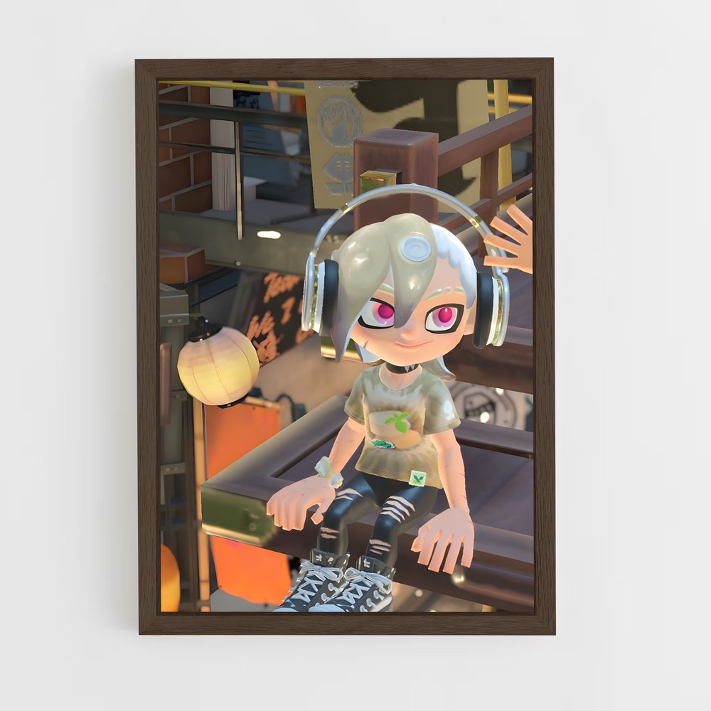 ap-octoling-3 cadre Bois foncé