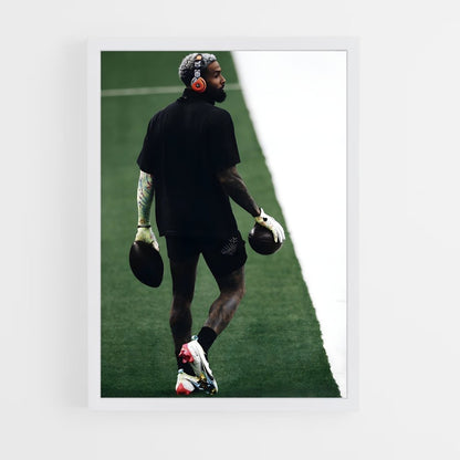 ap-odell beckham jr-3 cadre Blanc