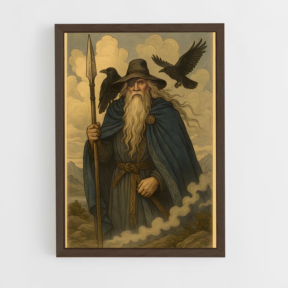ap-odin-10 cadre Bois foncé