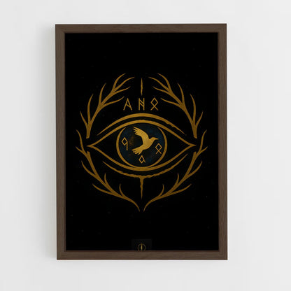 ap-odin-7 cadre Bois foncé