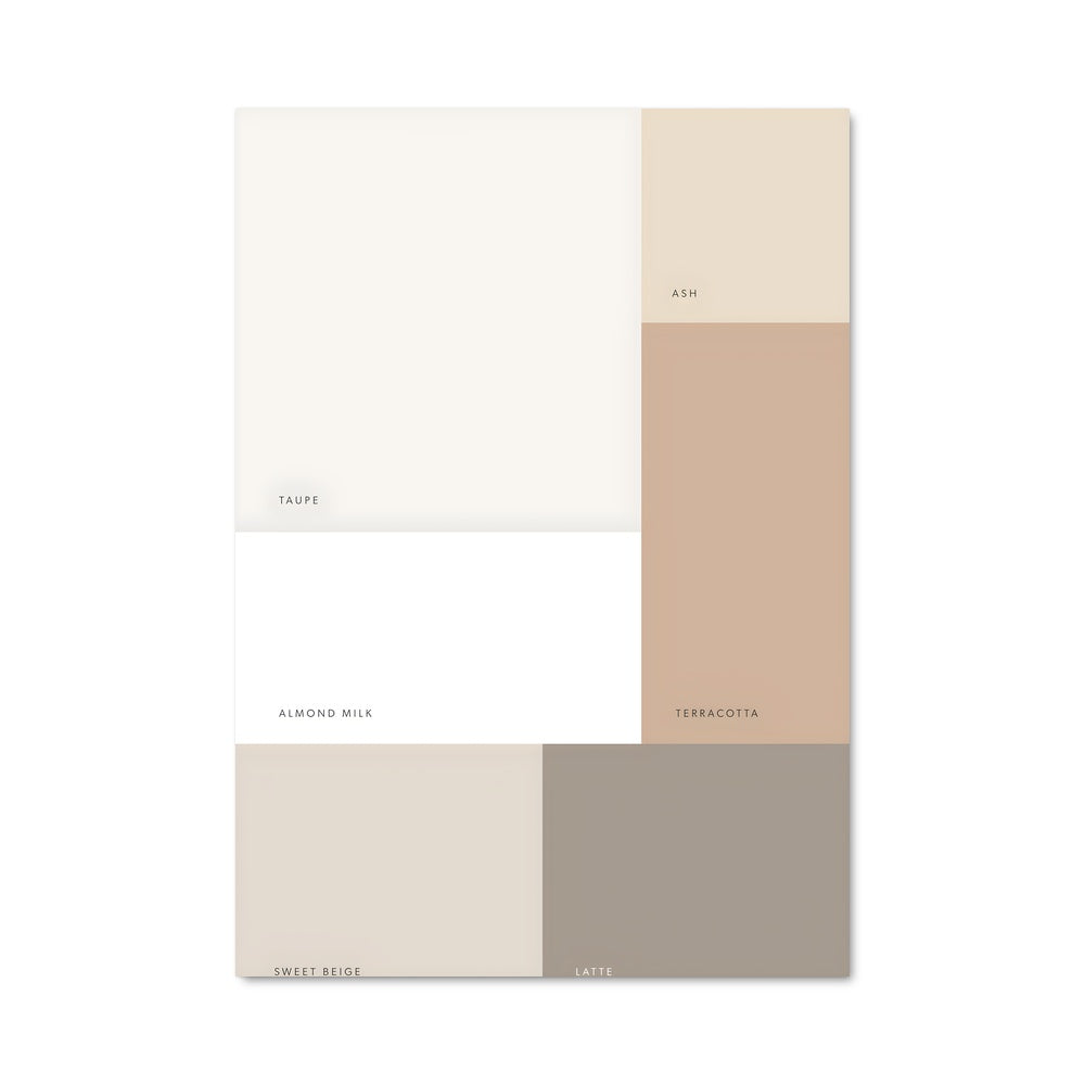 Poster Palette Neutre